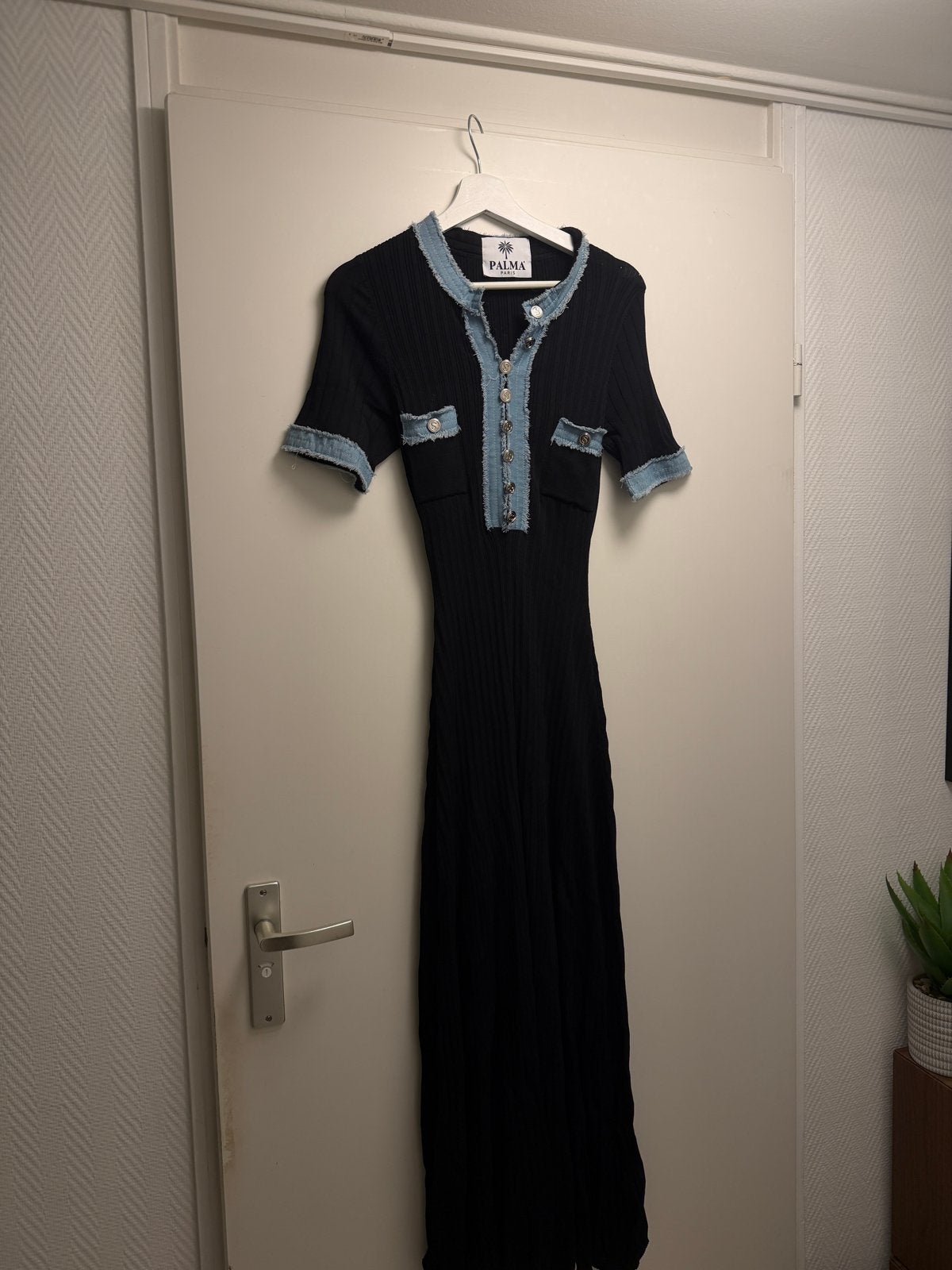 Sandro 1 op 1 jurk nieuw, Kleding | Dames, Ophalen of Verzenden, Nieuw, Zwart