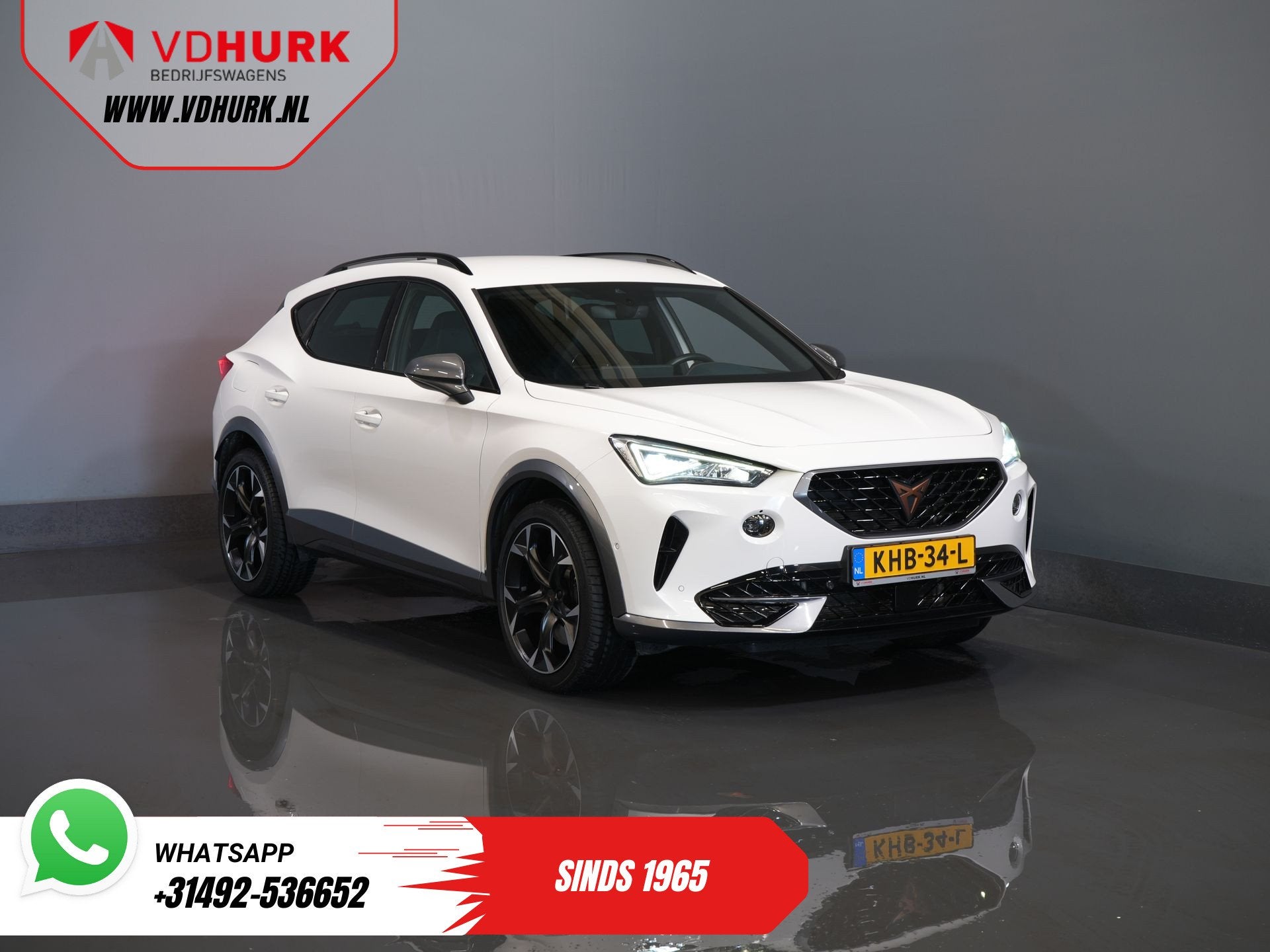 CUPRA Formentor 1.4 e-Hybrid 245 pk VZ Performance Copper Ed, Auto's, Stof, Gebruikt, 4 cilinders, Formentor