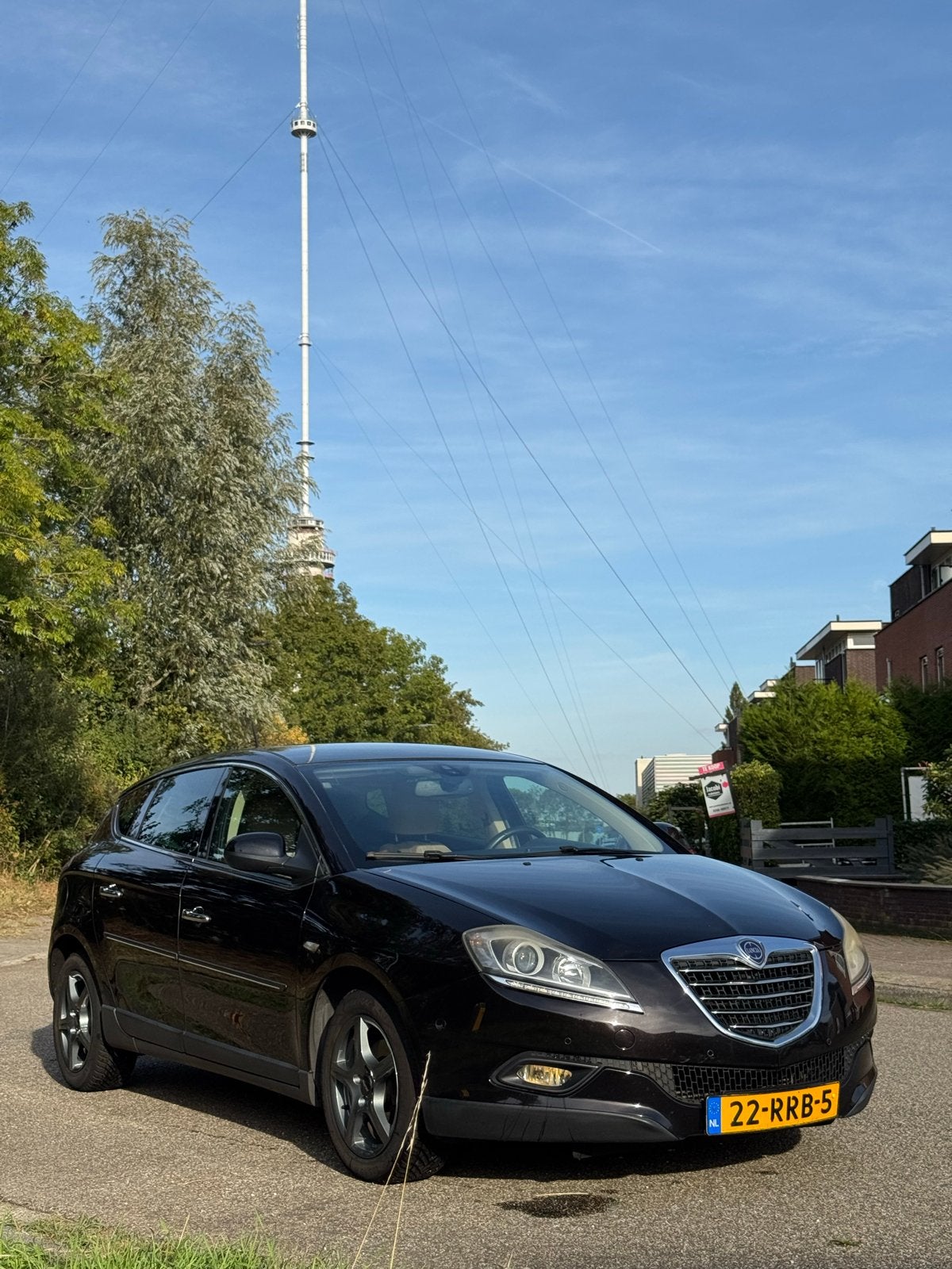 Lancia Delta 1.4 T-Jet ORO, 120 PK Turbo, Italiaanse klasse, Auto's, Voorwielaandrijving, 4 cilinders, Zwart, Origineel Nederlands