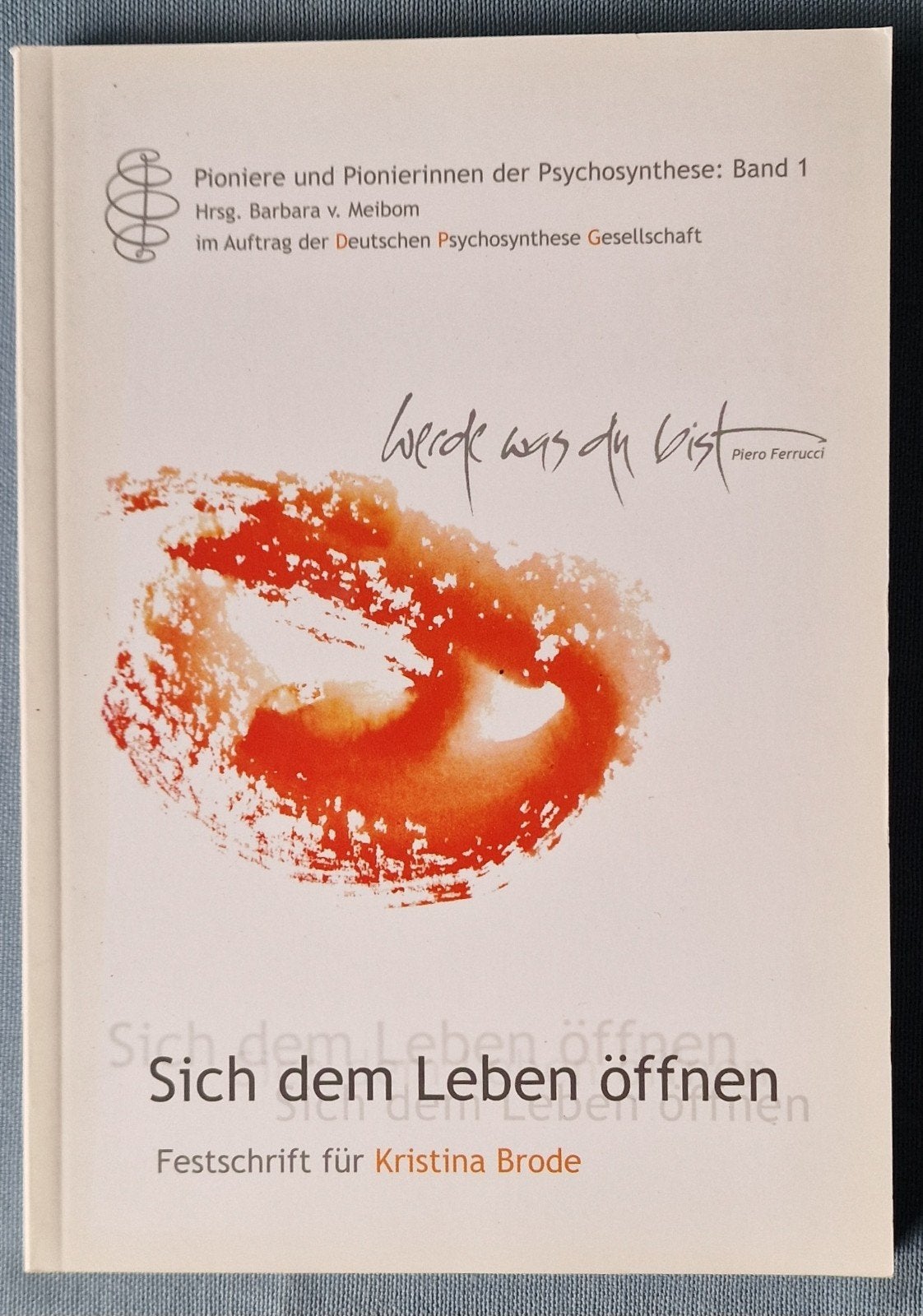 Pionieren Psychosynthese: Sich dem Leben öffnen, Ophalen of Verzenden, Zo goed als nieuw, Klinische psychologie, Barbara v. Meibom, Piero Ferrucci