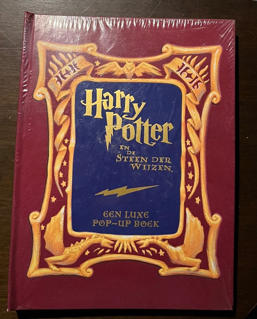HARRY POTTER DELUXE POP-UP BOEK 2001 NIEUW IN SEAL, Verzamelen, Harry Potter, Verzenden, Nieuw, Boek of Poster
