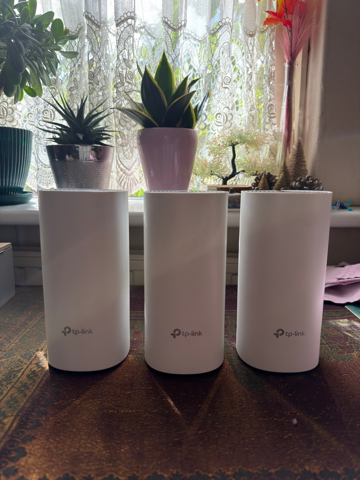 3x TP-Link Deco M4R AC1200 Mesh WiFi Versterkers, Computers en Software, WiFi-versterkers, Ophalen of Verzenden, Zo goed als nieuw