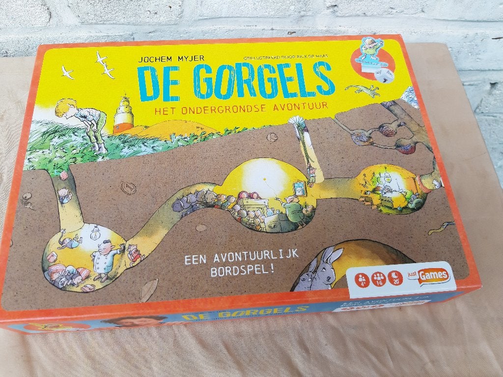 De wereld van de Gorgels - Jochem Myjer, Boeken, Ophalen, Zo goed als nieuw, Jochem Myjer & Rick de Haas, Fictie algemeen