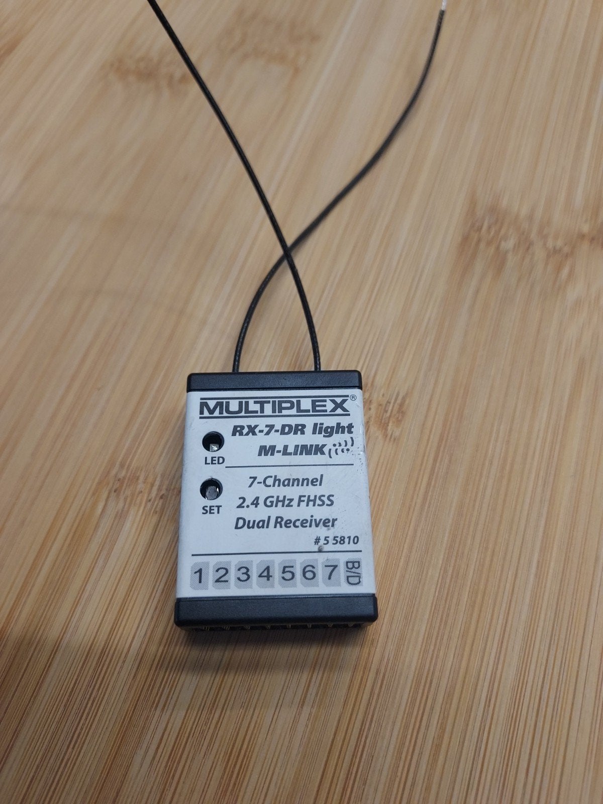 MULTIPLEX RX-7-DR light M-LINK 7-kanaals ontvanger, Ophalen of Verzenden