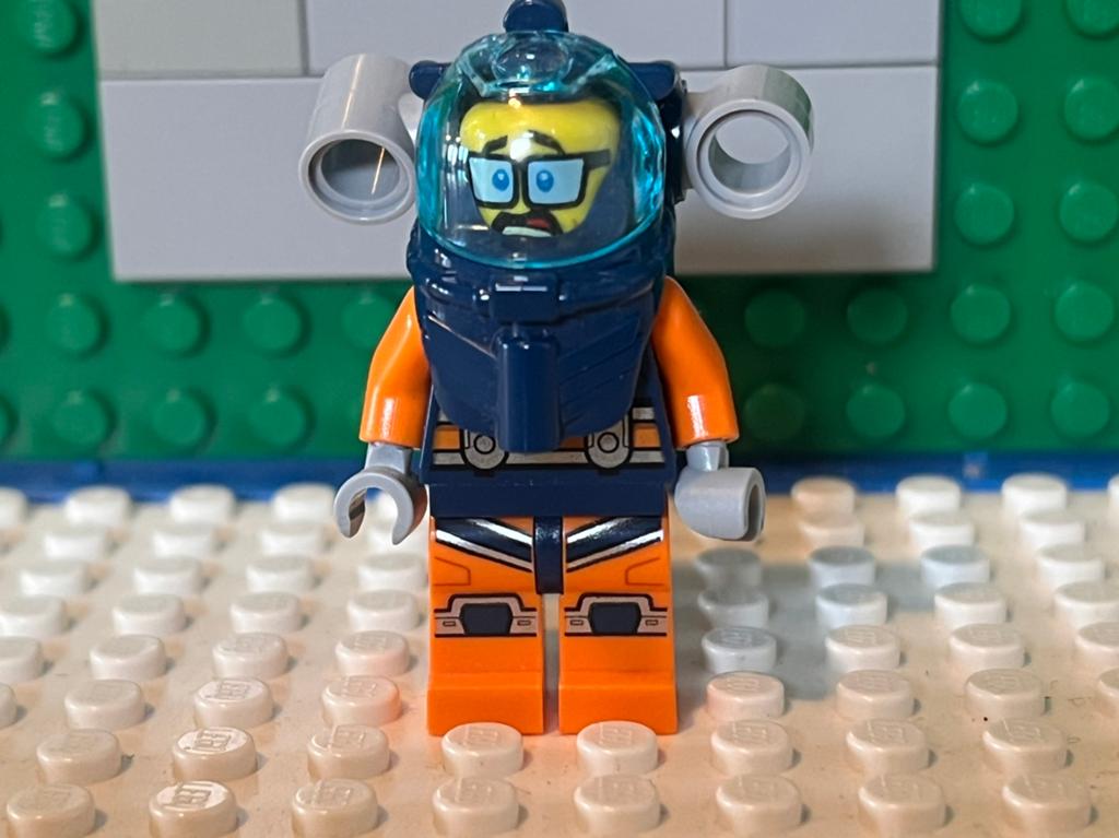 Lego diepzee duiker minifiguur, Ophalen of Verzenden