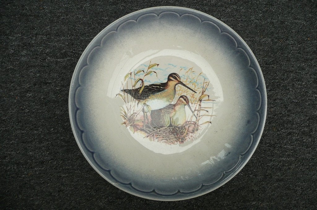 Ceramica Varm Italy: keramische schaal met vogel (454), Ophalen of Verzenden