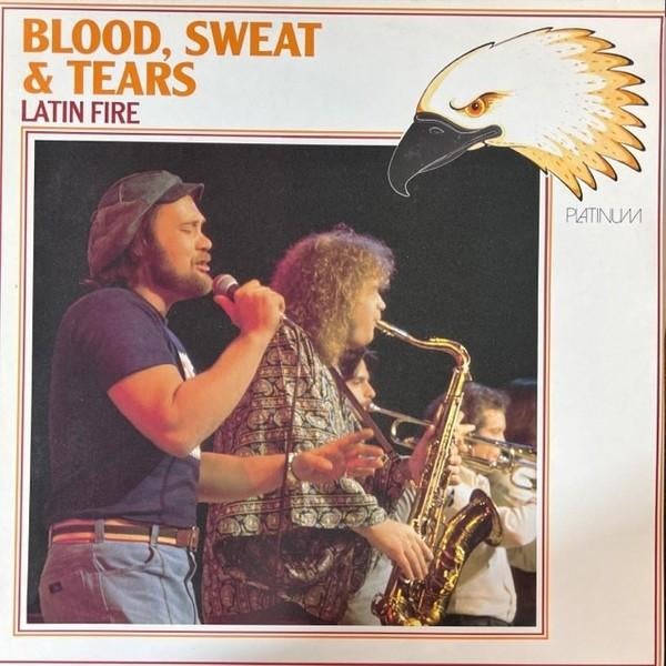 LP - Blood, Sweat & Tears* ‎– Latin Fire, Cd's en Dvd's, Vinyl | Rock, Gebruikt, Beschermende buitenhoes, Poprock, 1980 - 1989