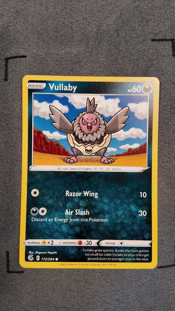 Vullaby 172 Fusion Strike | Pokemon kaart, Ophalen, Zo goed als nieuw, Losse kaart