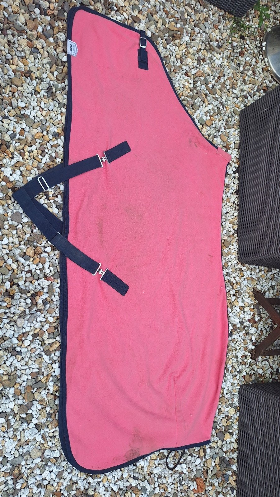 Paarden Fleecedeken 1.95 cm, Ophalen, Gebruikt, Harry's Horse, Roze