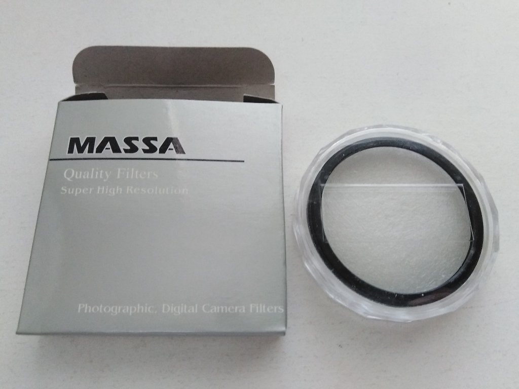UV filter 58 mm, Overige merken, Inclusief opbergcase, Ophalen of Verzenden, 50 tot 60 mm