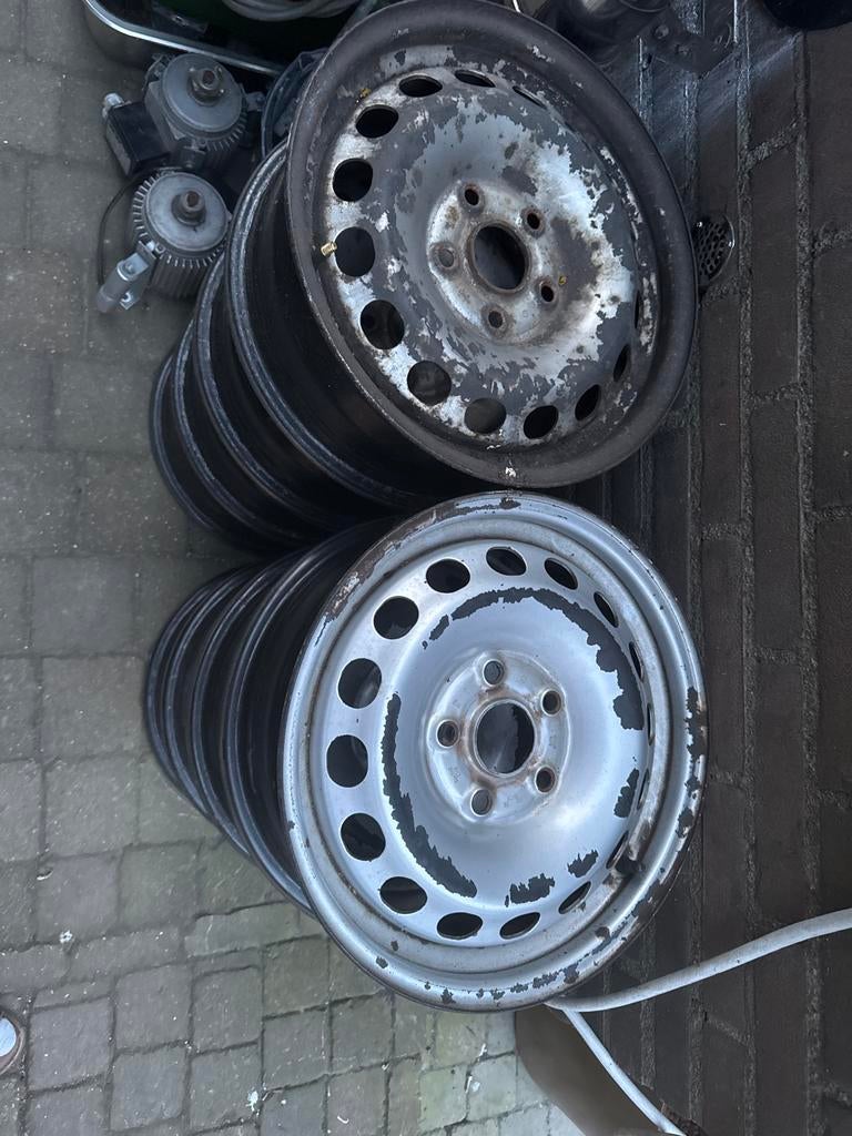VW Caddy stalen velgen, Ophalen of Verzenden, Gebruikt