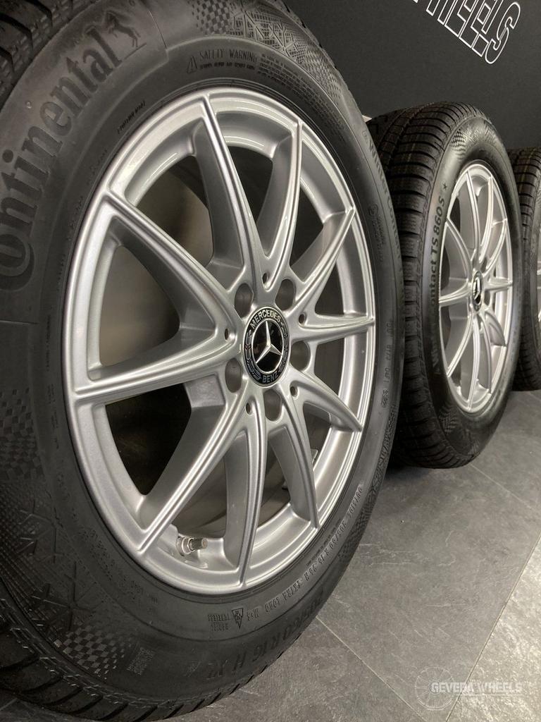 16” originele Mercedes A W177 velgen + winterbanden 5x112, Auto-onderdelen, Banden en Velgen, Gebruikt, -, Banden en Velgen, -