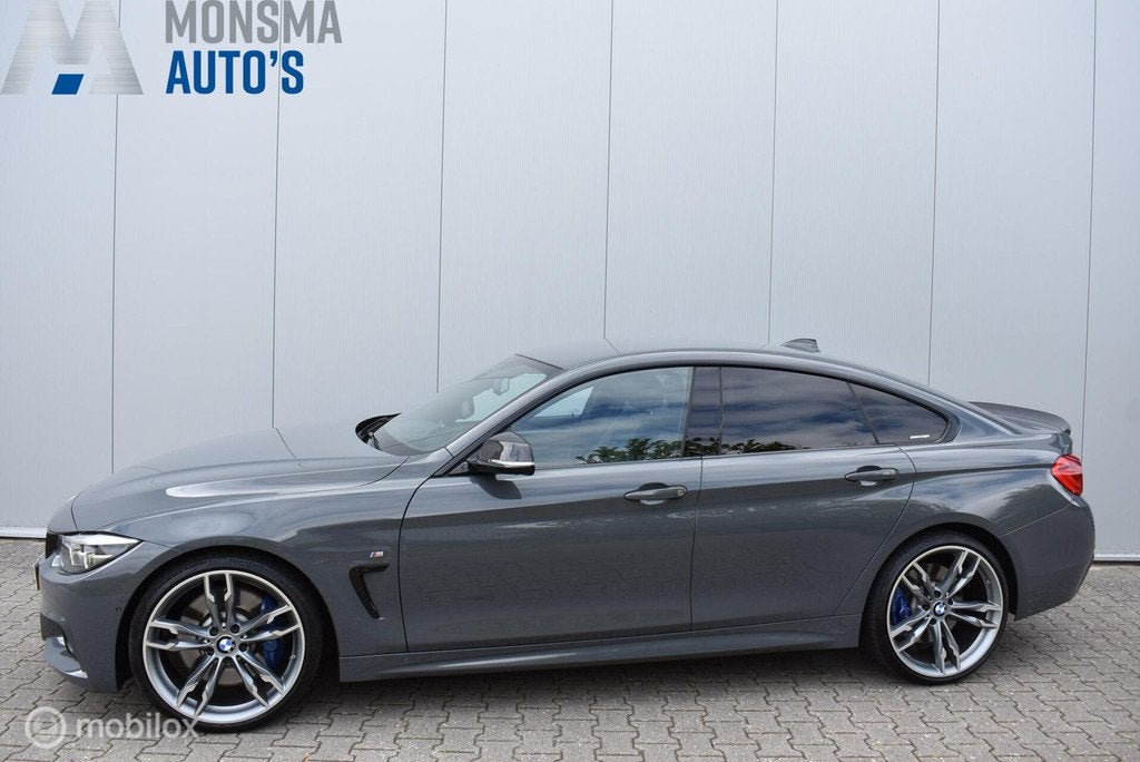BMW 430i Gran Coupé M-Sport Grigio Telesto HUD 360°Cam H/K, Auto's, BMW, Automaat, Achterwielaandrijving, Gebruikt, 4 cilinders