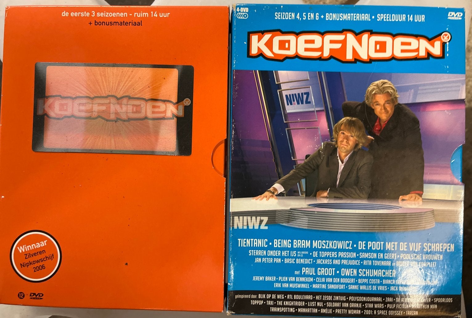 Koefnoen DVD Boxsets - Seizoen 1 t/m 6, Cd's en Dvd's, Alle leeftijden, Ophalen of Verzenden, Gebruikt, Komedie