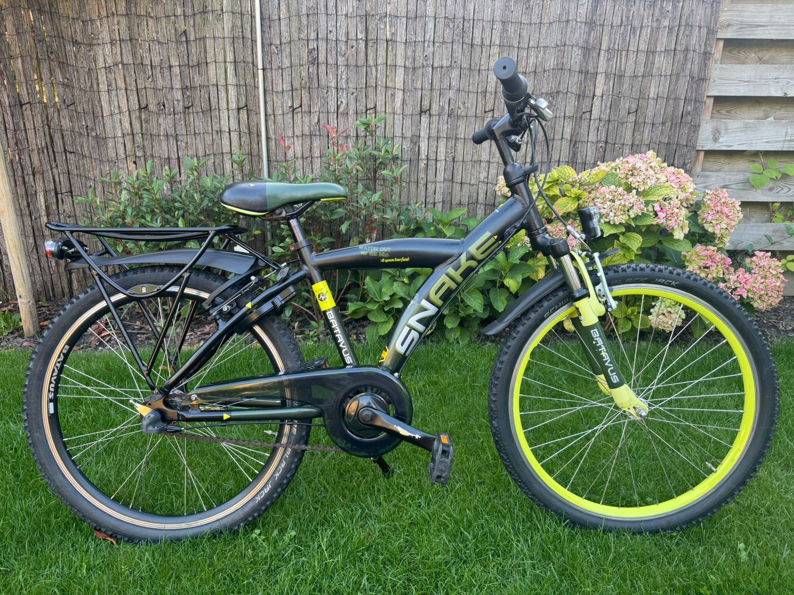 Jongensfiets, kinderfiets, Batavus Snake, 24 inch, 3 versnel, Ophalen, Zo goed als nieuw, 24 inch