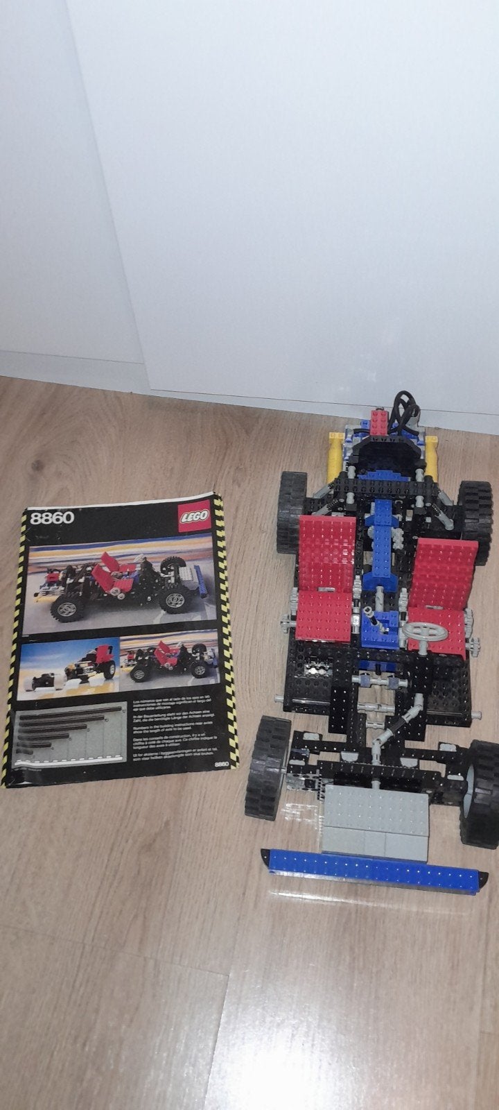 lego technic 8860 car chassis 100% compleet zgan netjes, Lego, Ophalen of Verzenden, Zo goed als nieuw, Technic