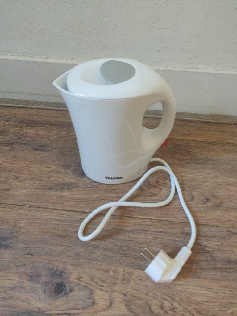Tristar Waterkoker - Compact en Handig, 1 tot 2 liter, Ophalen, Gebruikt