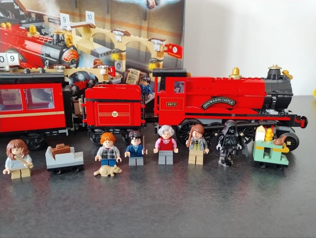lego Zweinstein express 75955 Harry Potter Hogwarts train, Ophalen of Verzenden, Zo goed als nieuw, Complete set, Lego