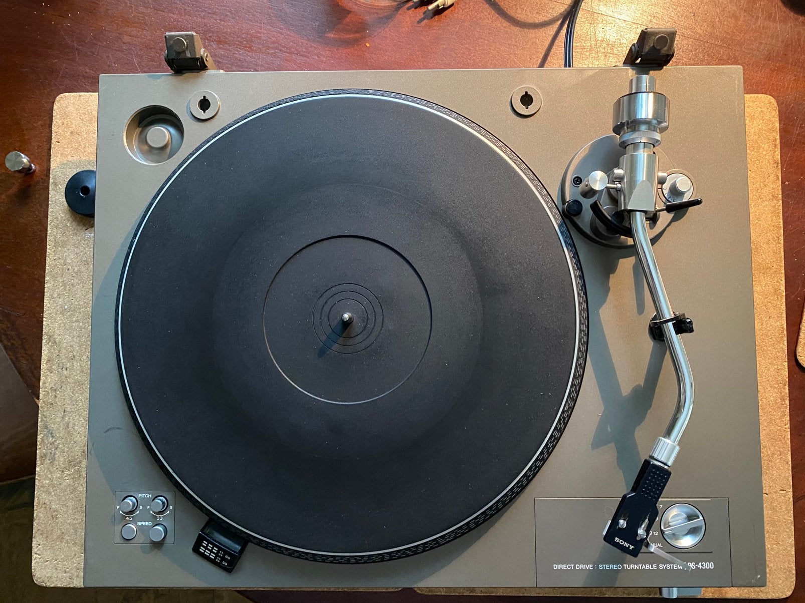 Sony PS-4300 platenspeler, Ophalen, Automatisch, Refurbished, Platenspeler
