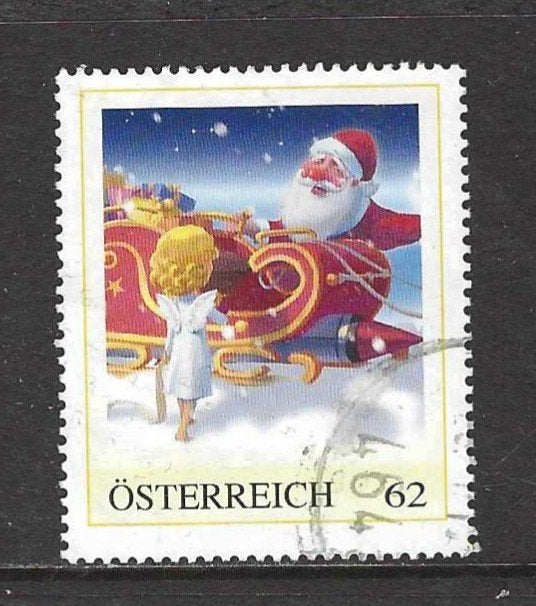 Oostenrijk persoonlijke postzegel, Verzenden, Gestempeld