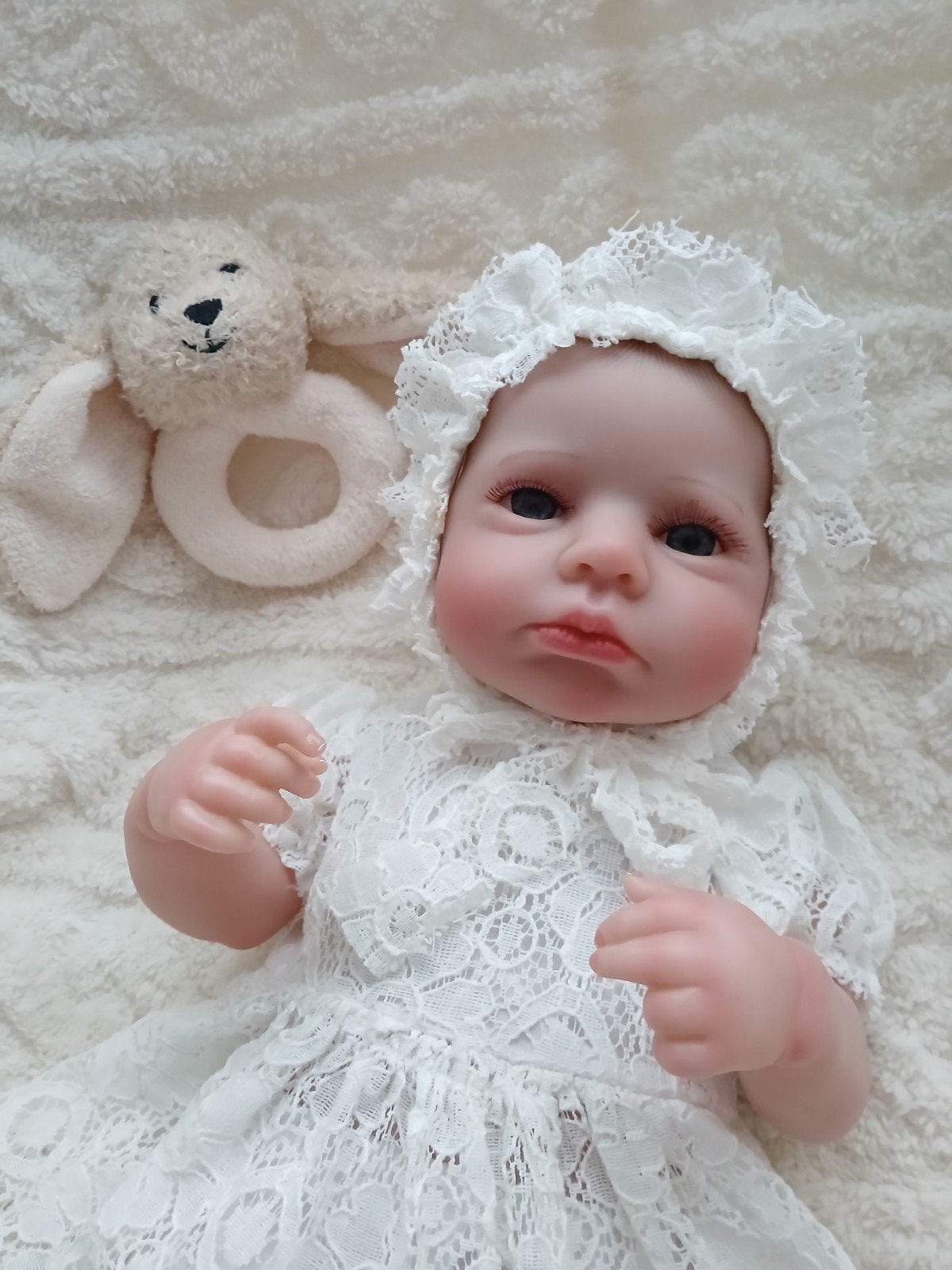 Mooie baby pop. 🎀, Verzamelen, Poppen, Ophalen of Verzenden, Zo goed als nieuw, Pop