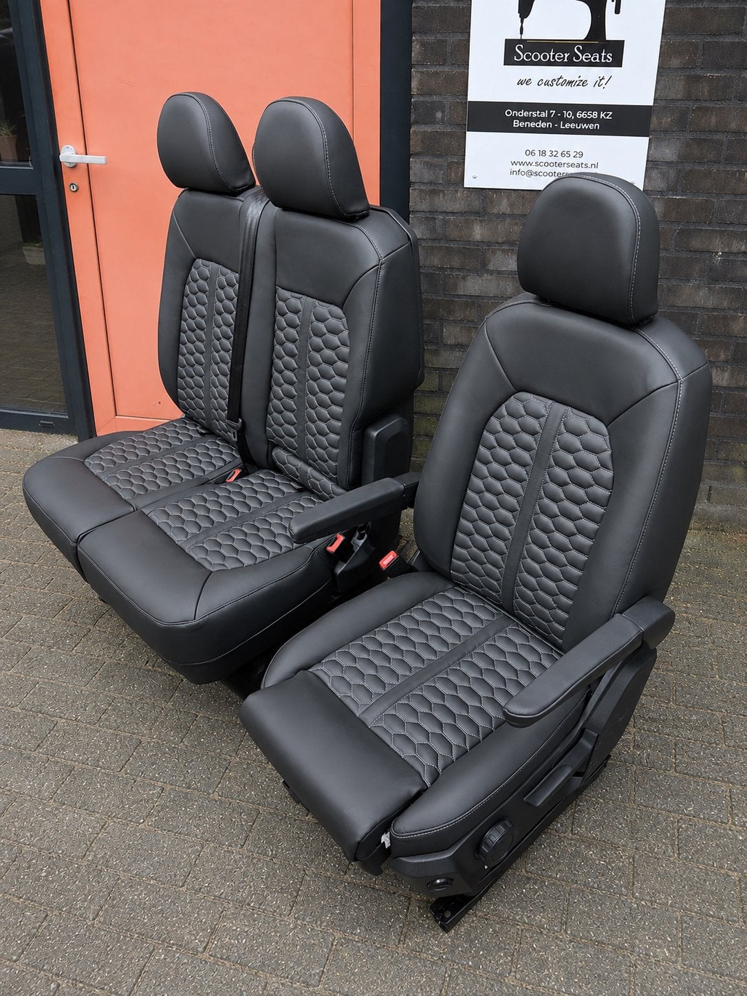 VW Crafter Stoel en Bank Nappa Leer - Luxe Uitvoering, Auto-onderdelen, Ophalen, F, Gebruikt, Volkswagen