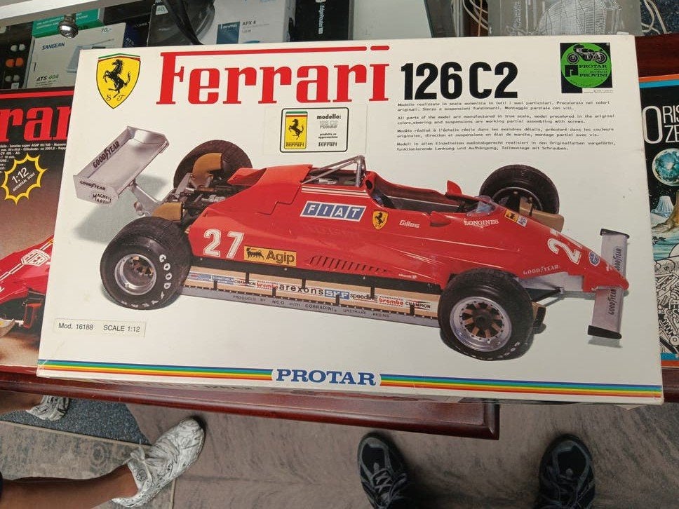 PROTAR Ferrari 126C2 Modelbouwkit Schaal 1:12, Ophalen of Verzenden