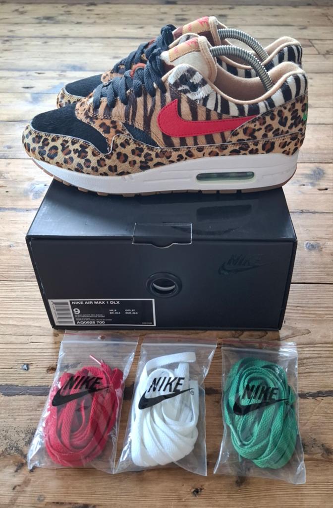 Nike Air Max 1 Atmos Animal 2.0 - Maat 42.5, Overige kleuren, Nike, Nieuw, Ophalen of Verzenden