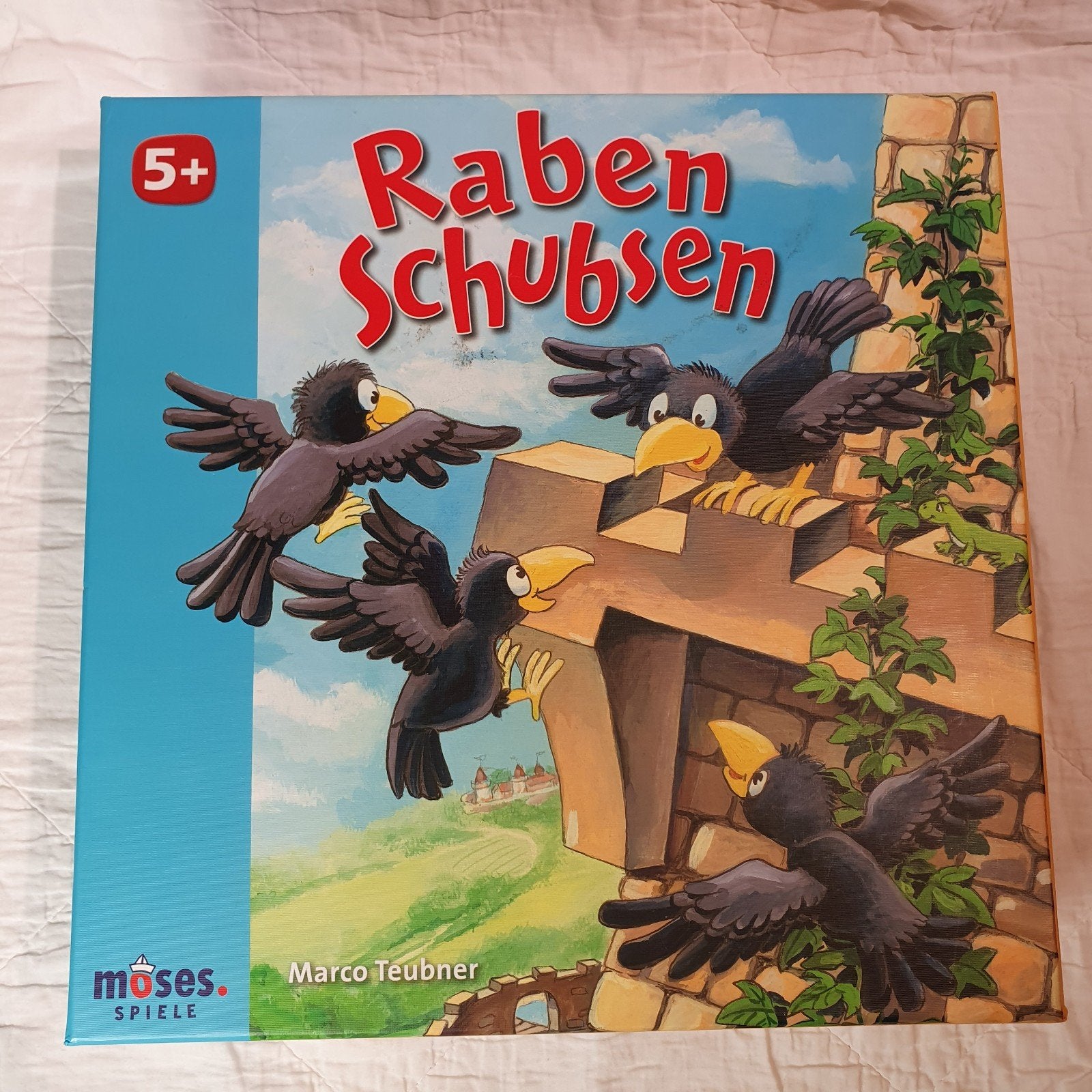 Bordspel - Raben schubsen 5+, Ophalen of Verzenden, Gebruikt