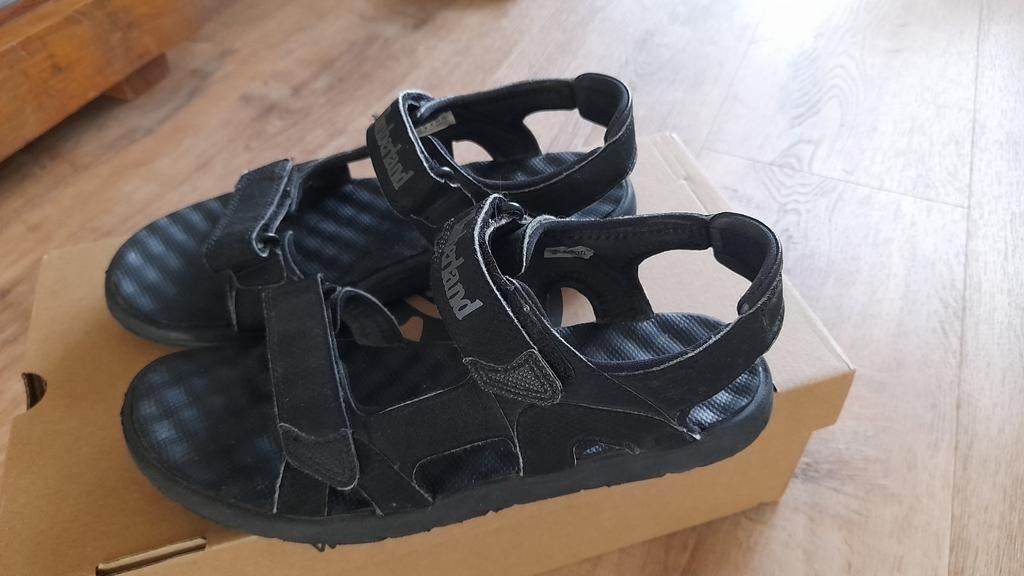 Timberland jongens sandalen maat 39 kleur zwart zwart., Ophalen of Verzenden, Zo goed als nieuw, Zwart, Sandalen