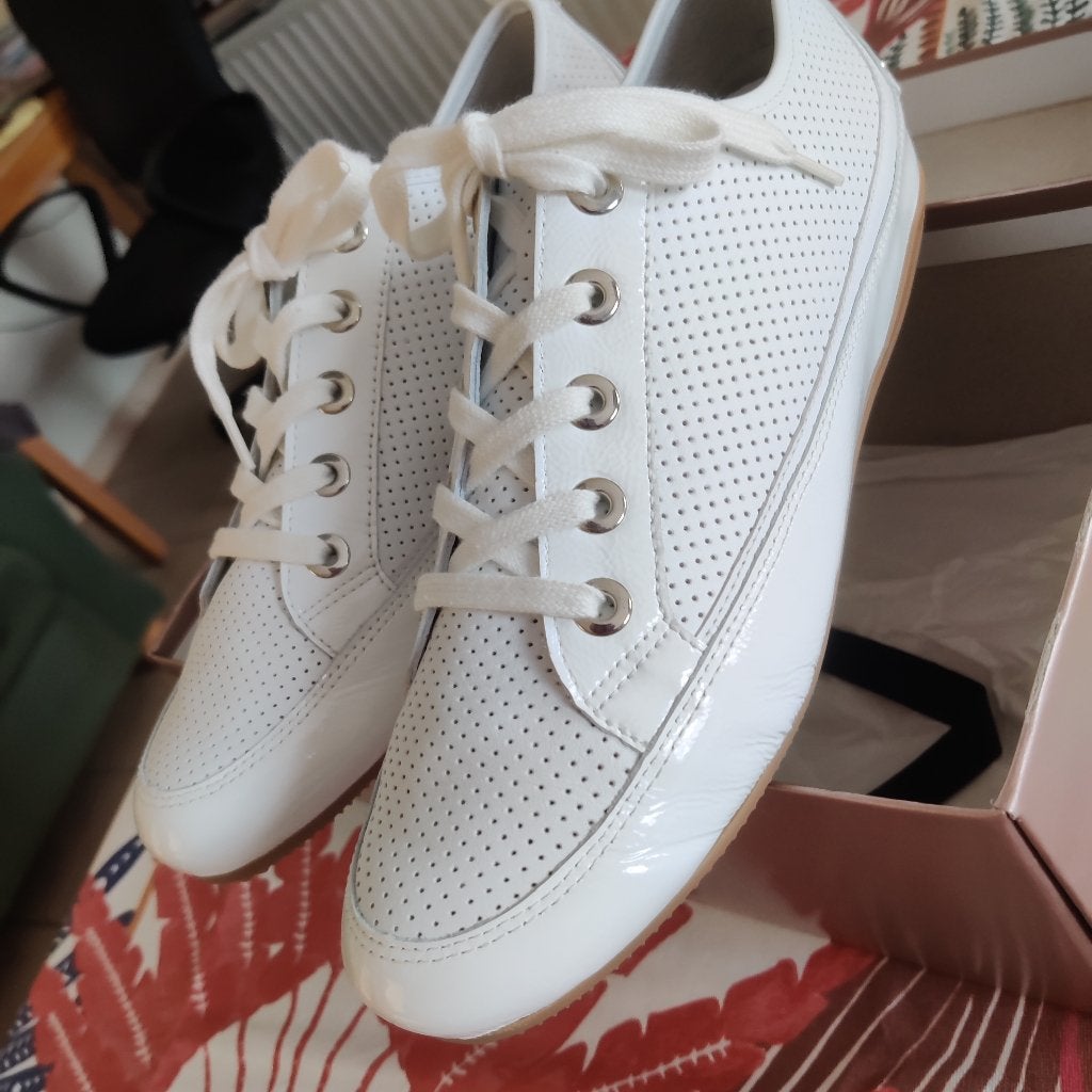 Sneakers Semler 41, Wit, Nieuw, Ophalen of Verzenden, Sneakers of Gympen