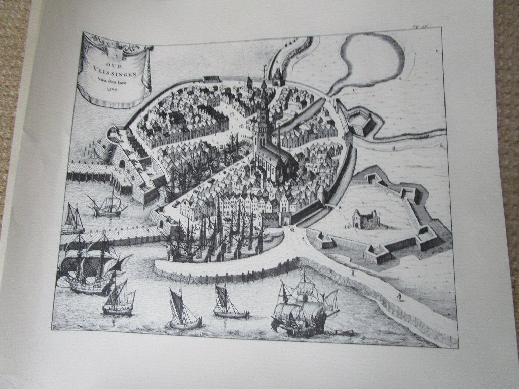 Opruiming oude prenten/kaarten., Antiek en Kunst, Ophalen