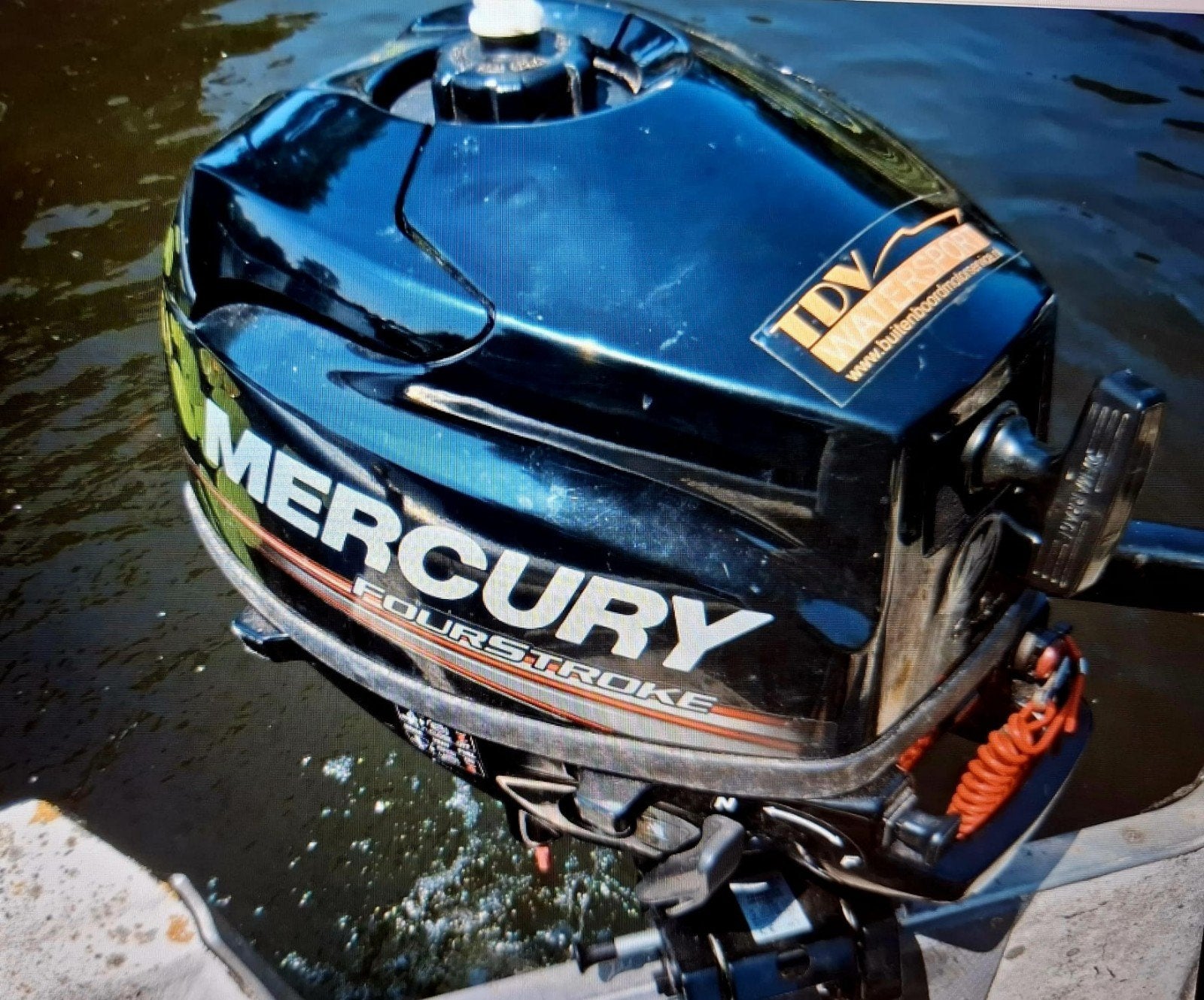 Mercury  3,5 pk   kortstaart ., Watersport en Boten, Ophalen, Zo goed als nieuw