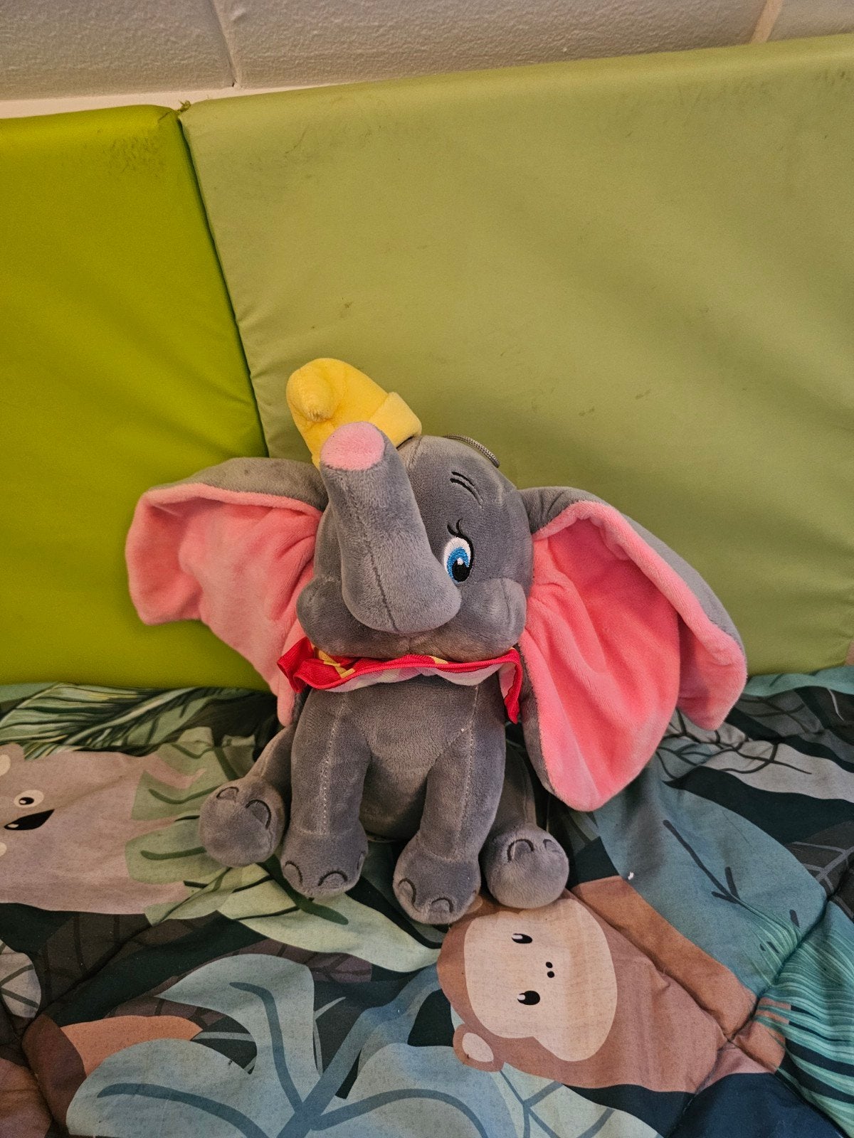 Dumbo knuffel - Zo goed als nieuw, Disney, Disney, Grijs, Ophalen of Verzenden