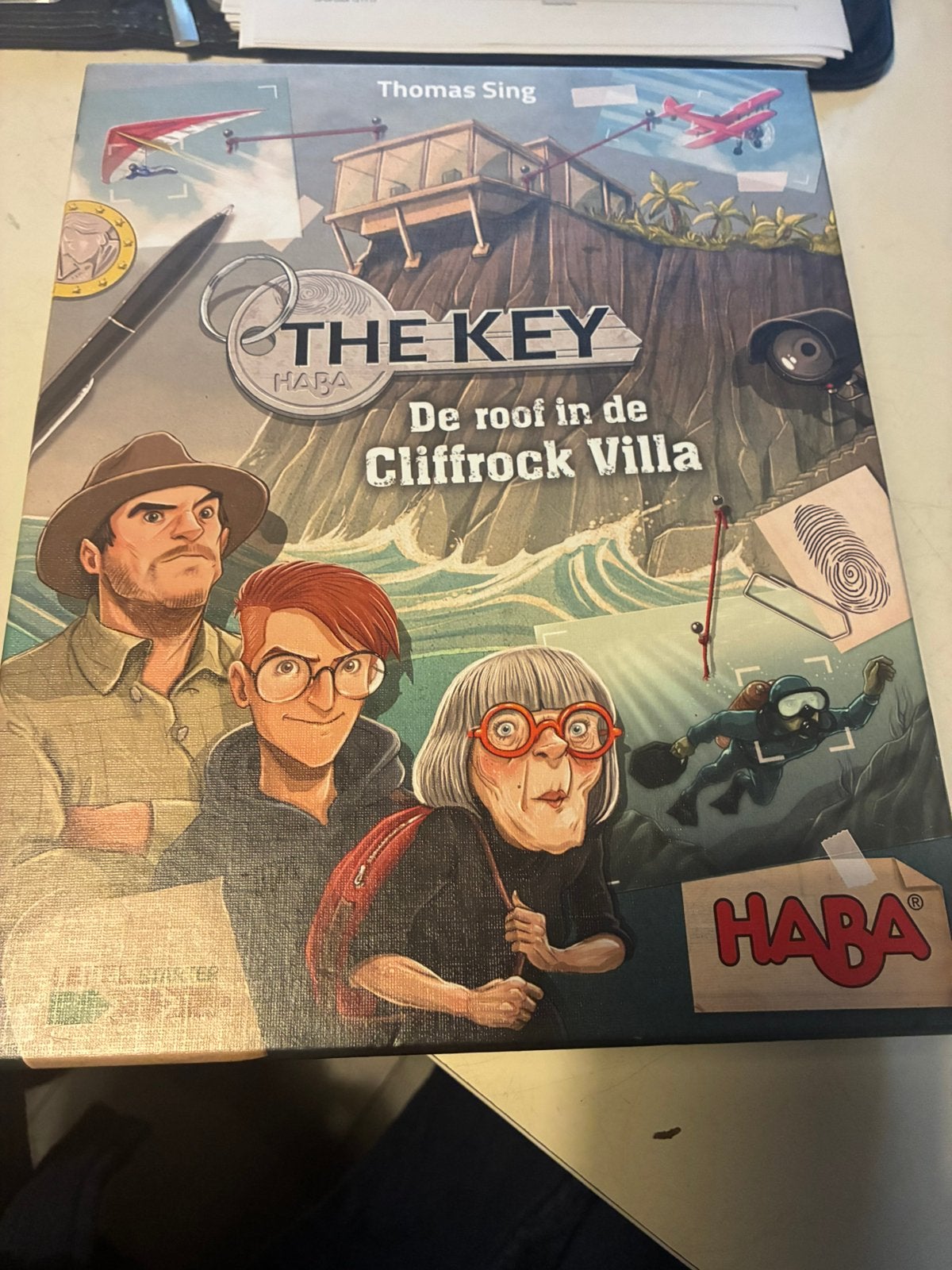 Bordspel Haba the key, Ophalen of Verzenden, Zo goed als nieuw