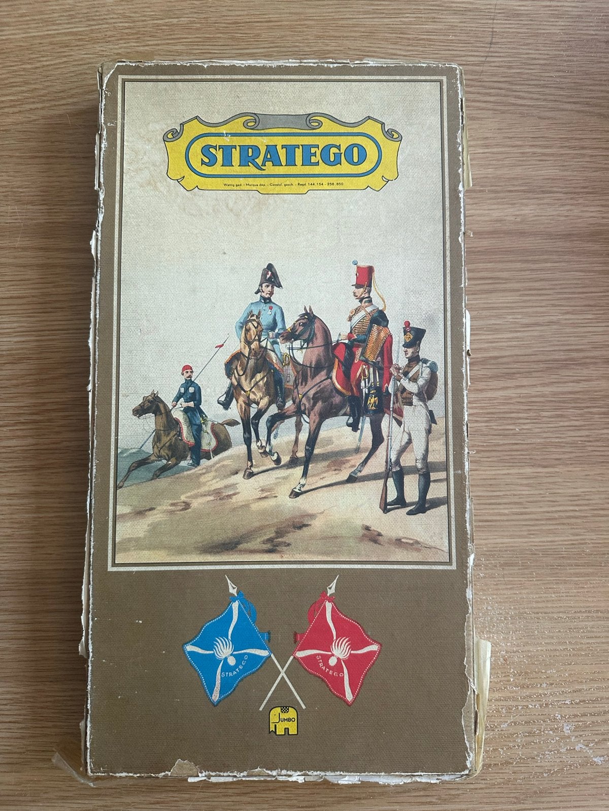 Stratego bordspel - Vintage editie Jumbo, Een of twee spelers, Ophalen, Gebruikt