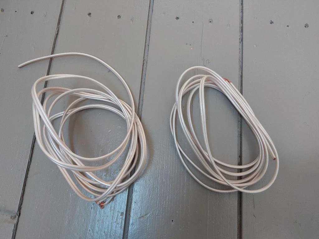 QED Balanced Design Concept Speaker Cable (OFC) 2 x 3 meter, Ophalen of Verzenden, Gebruikt, 2 tot 5 meter, Luidsprekerkabel