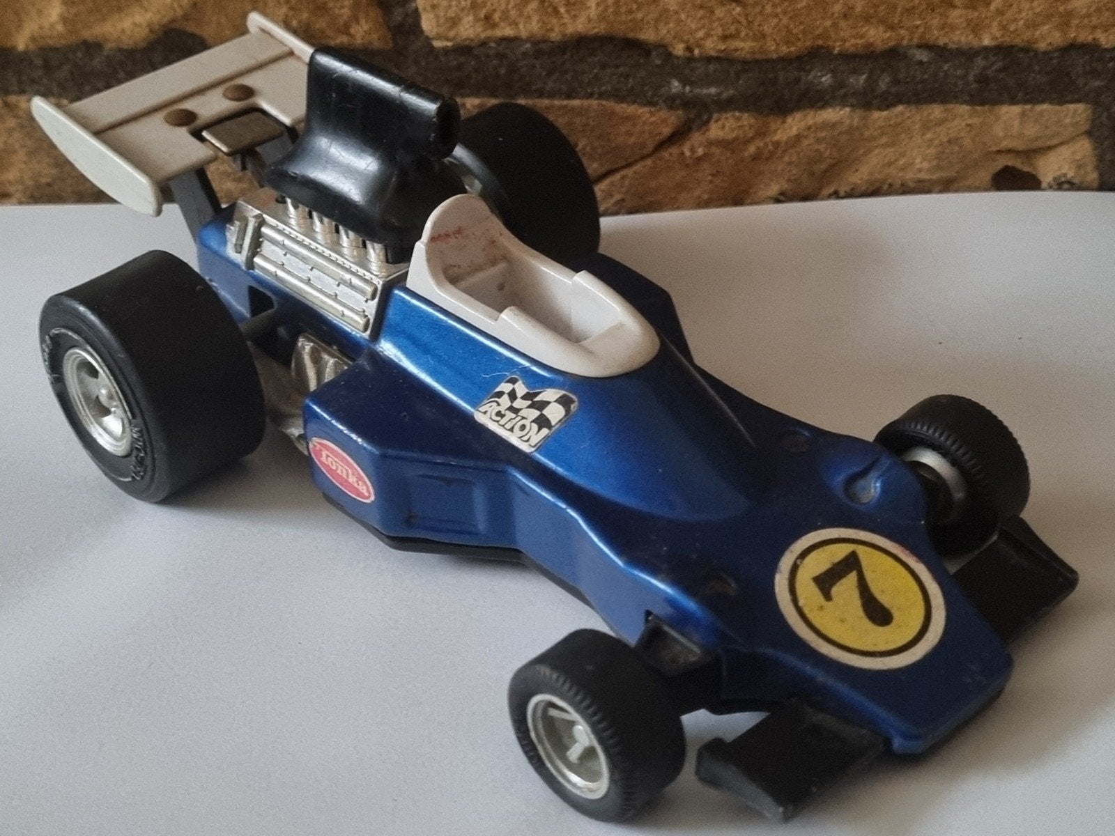 Tonka Formule 1 Raceauto - Vintage Speelgoed, Ophalen of Verzenden, Gebruikt