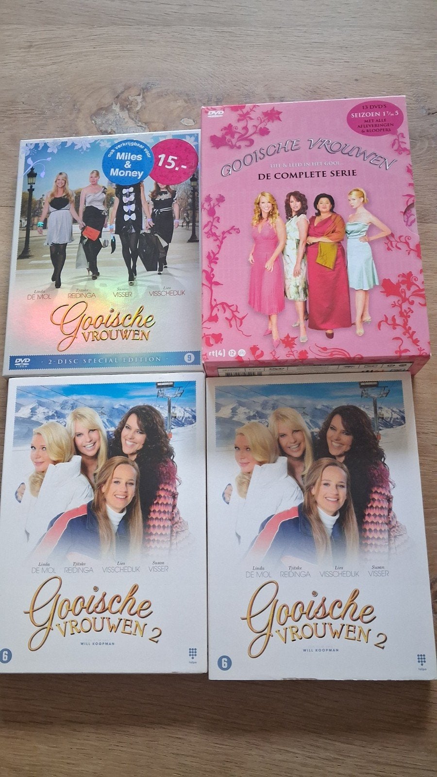 Gooische Vrouwen: De Films (1 & 2) en Complete Serie DVD, Vanaf 6 jaar, Ophalen of Verzenden, Gebruikt, Komedie