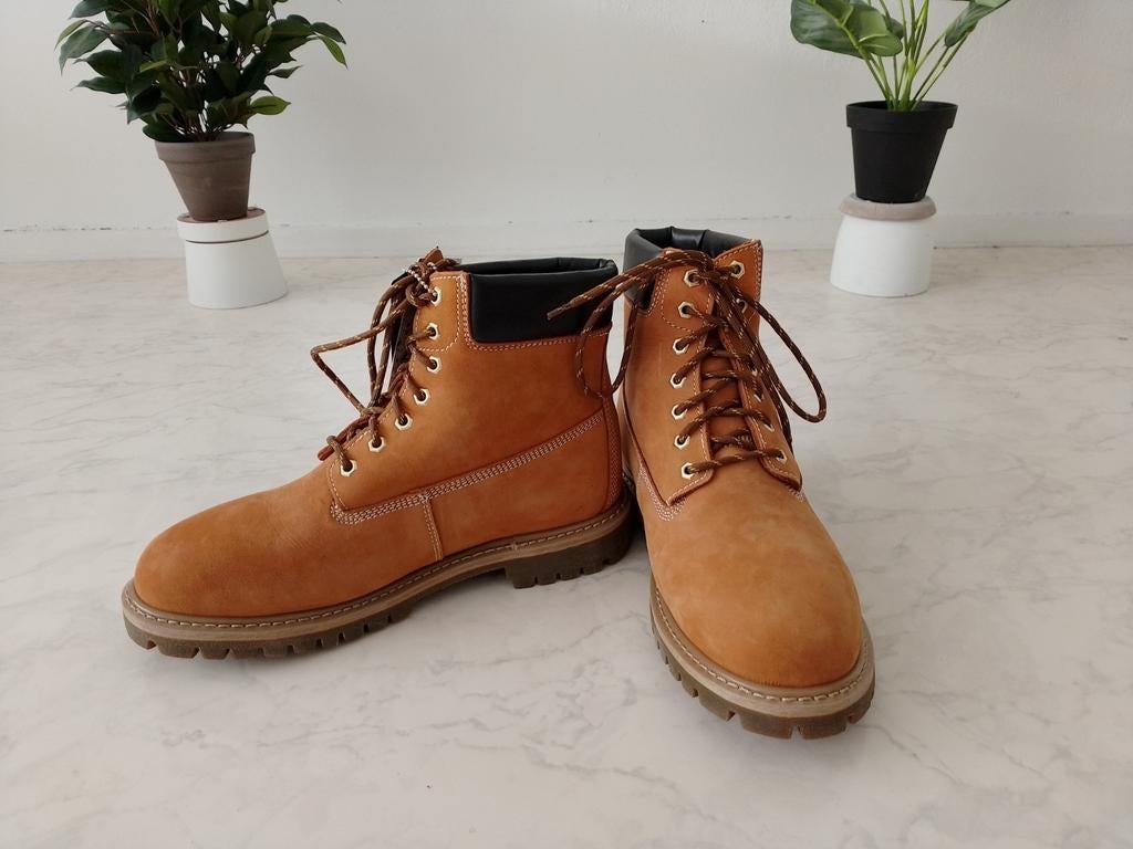 Dickies Ashev lederen boots 44, Kleding | Heren, Schoenen, Ophalen of Verzenden, Nieuw, Bruin, Boots