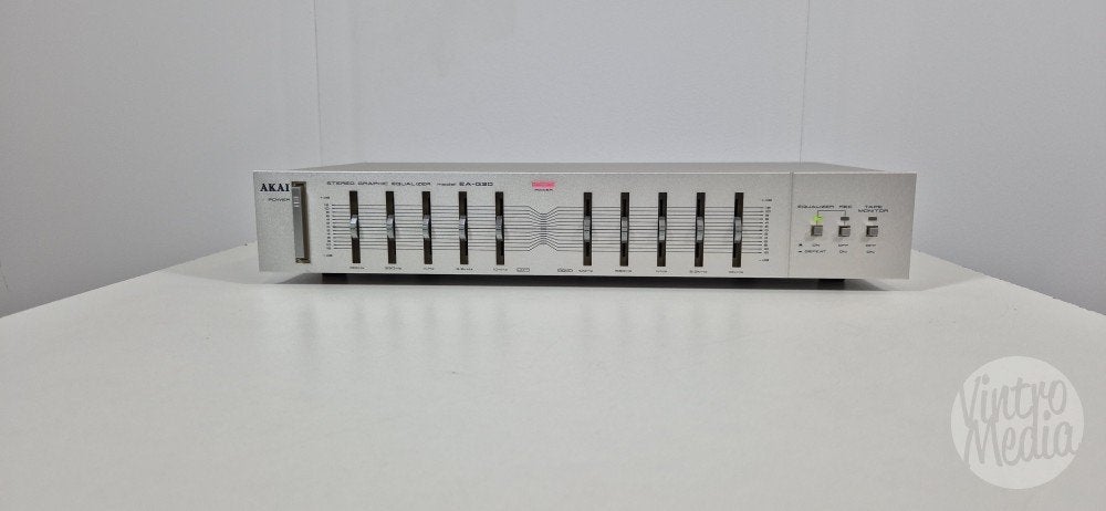 Akai EA-G30 Equalizer | 5 Bands | Vintage | 100 Hz - 10 kHz, Audio, Tv en Foto, Ophalen of Verzenden, Refurbished