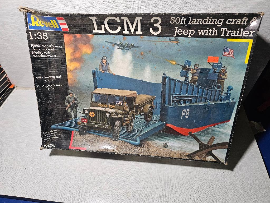 Revell LCM 3 modelbouwvoertuig, Revell, Ophalen of Verzenden, Zo goed als nieuw, Groter dan 1:32