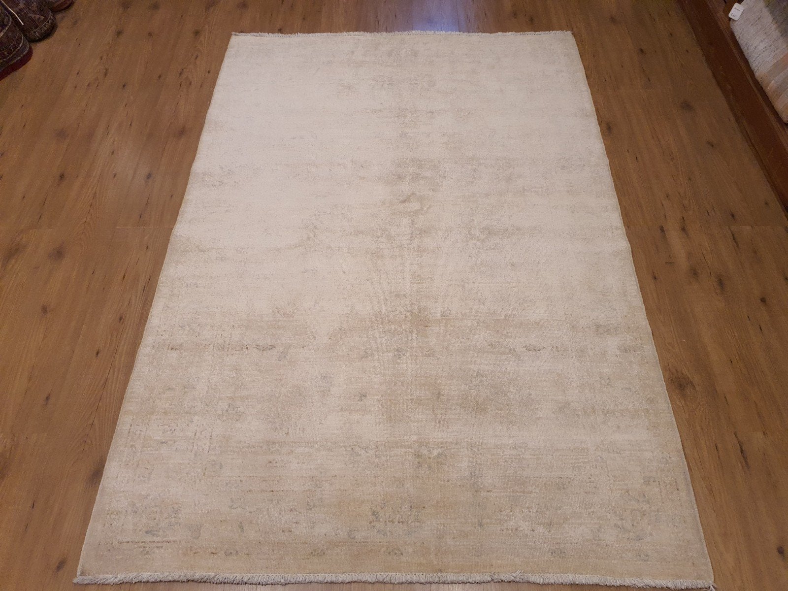 Handgeknoopt oosters tapijt ziegler 204x140, Info@SlatsAntiek.nl, Crème, 100 tot 150 cm, Perzisch