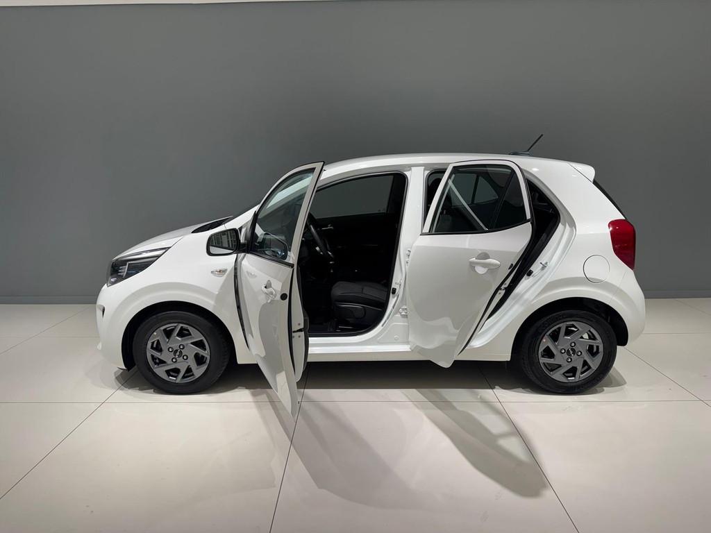 KIA Picanto 1.0 DPi 67pk 4-zits ComfortLine LMV!, 12 maanden, Stof, Gebruikt, 4 stoelen