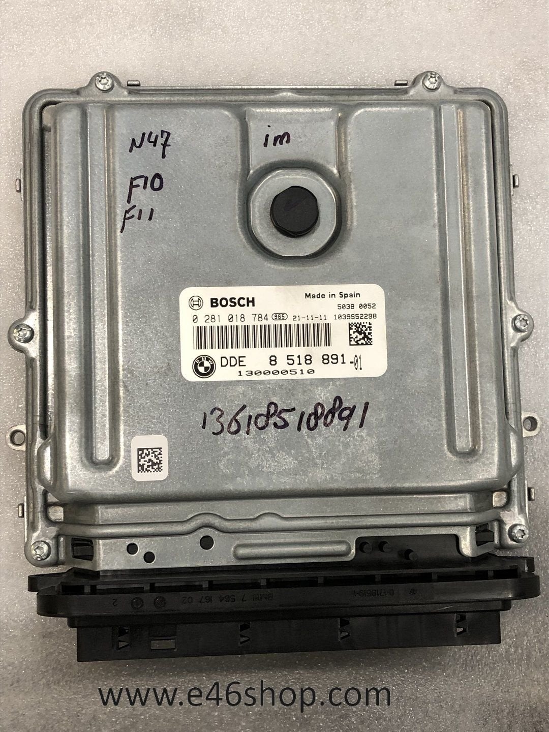 ECU DDE BMW 520D F10 F11 OE 13618518891 NIEUW, -, -, Nieuw, Ophalen of Verzenden