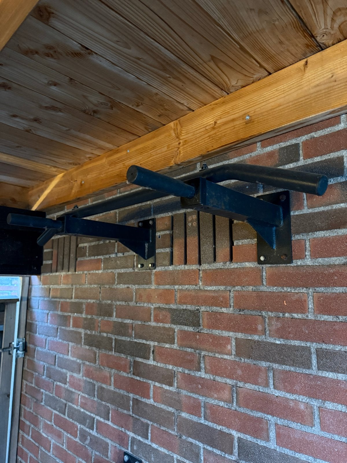 Complete Pull-up en Dip Station, Ophalen, Zo goed als nieuw, Armen, Oprekstang