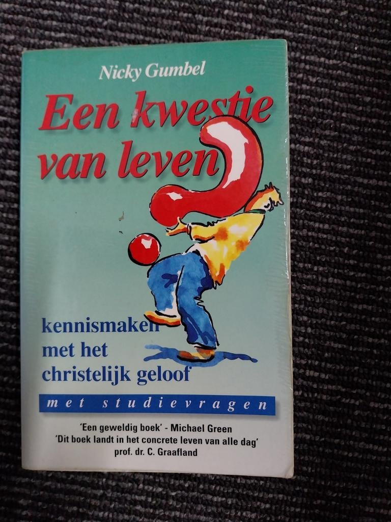 Een kwestie van leven - Nicky Gumbel, Ophalen of Verzenden, Gelezen, Nicky Gumbel