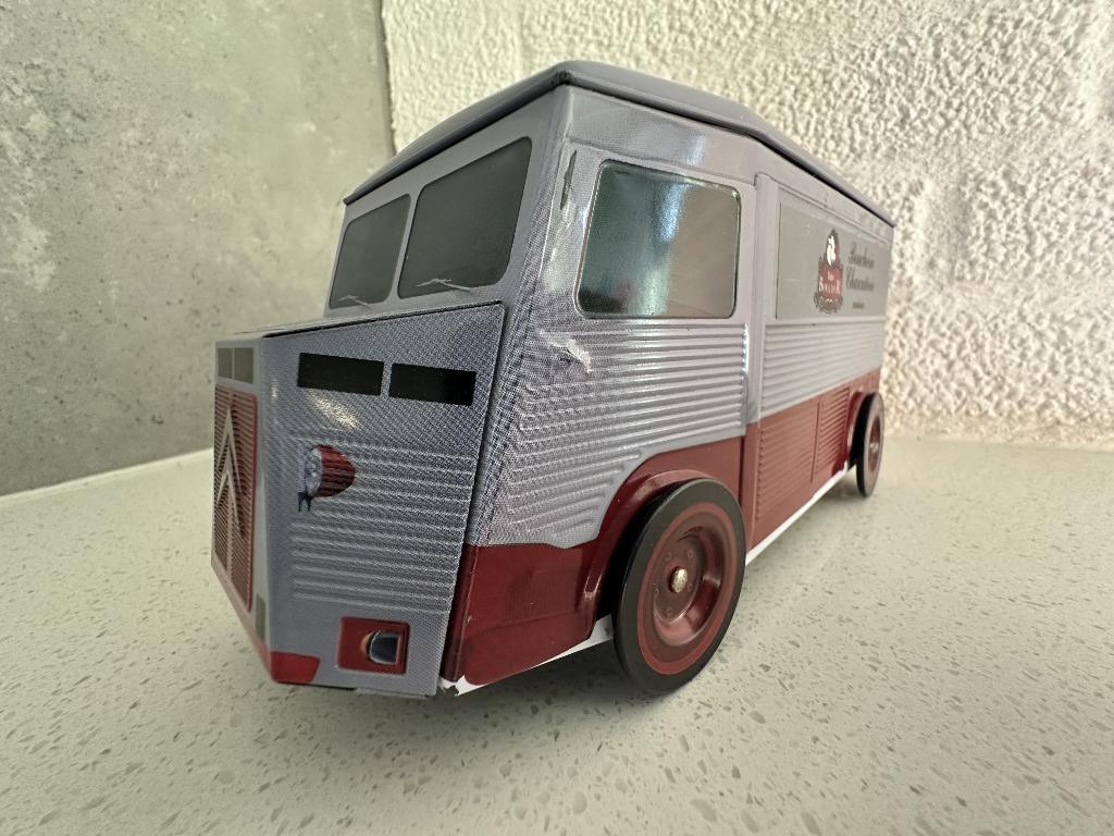 Blikken Koektrommel CITROËN HY Boucherie / Charcuterie, Ophalen of Verzenden, Zo goed als nieuw, Auto's