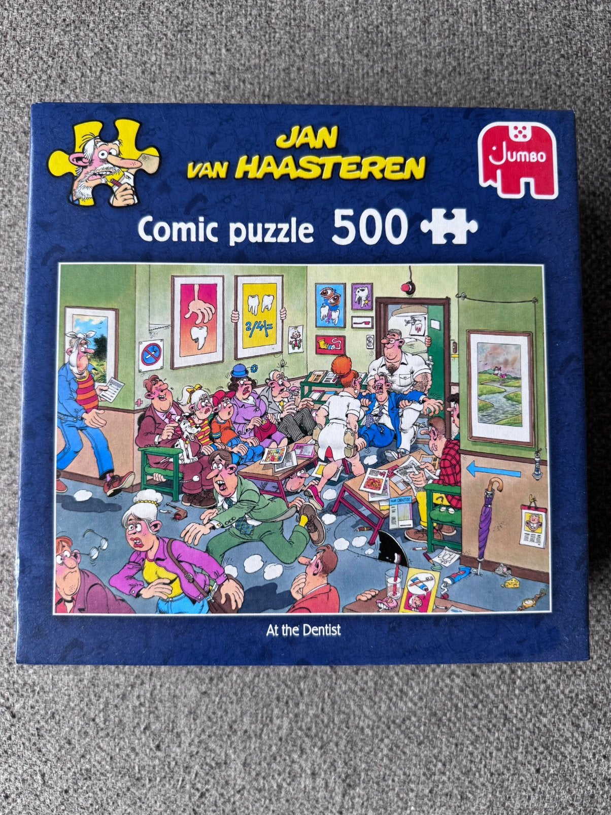 Jan van Haasteren puzzel, Ophalen of Verzenden, 500 t/m 1500 stukjes, Zo goed als nieuw, Legpuzzel
