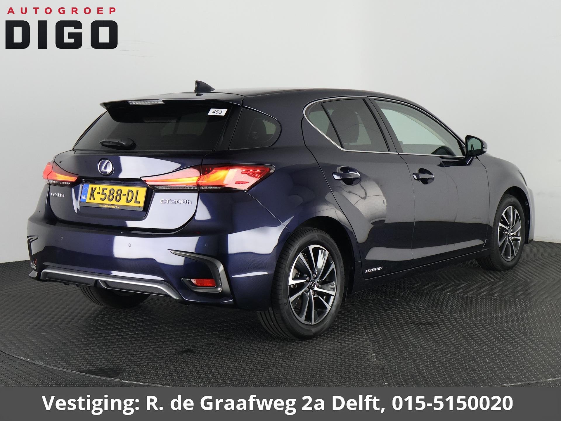 Lexus CT 200h Ultimate Edition | Adapt.Cruise Control | Navi, Gebruikt, 4 cilinders, Blauw, Origineel Nederlands